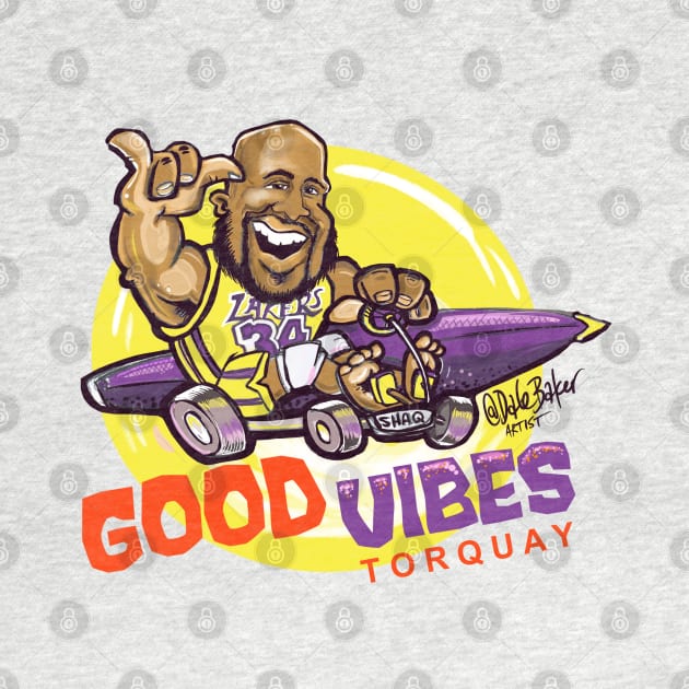 Good Vibes Torquay SHAQ by Dale Baker Artist